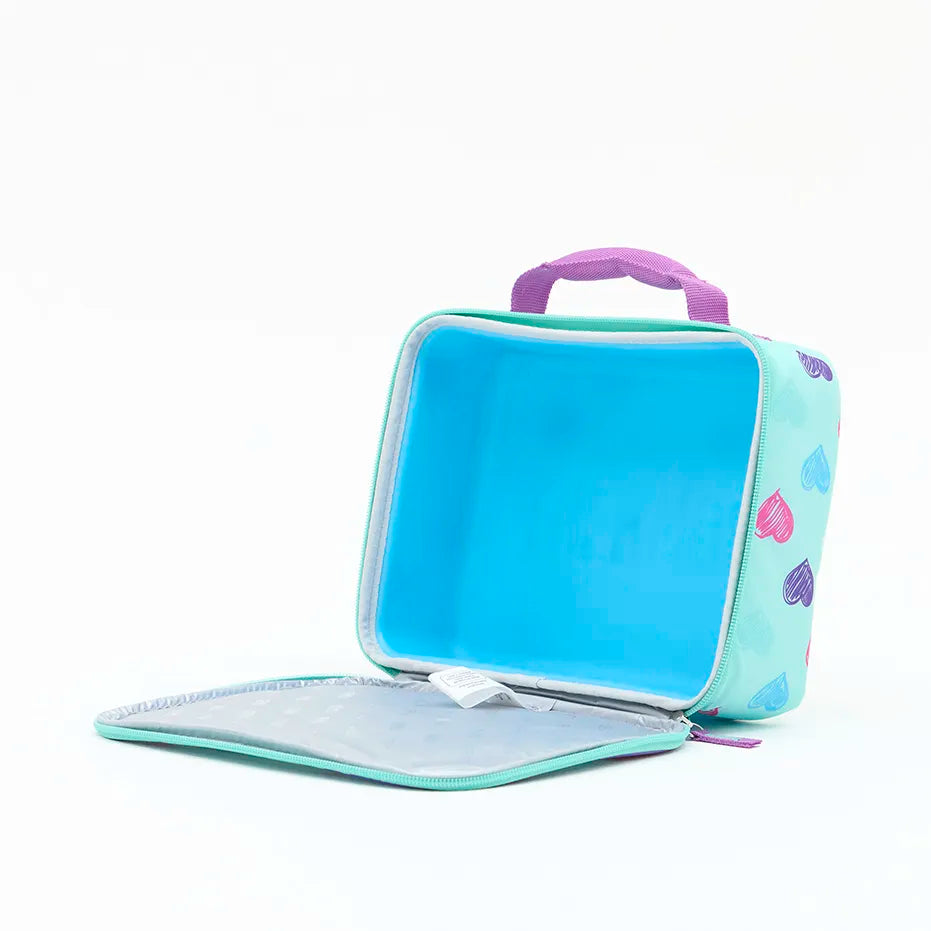 Lancheira Térmica Infantil Corações Coloridos - Thermos