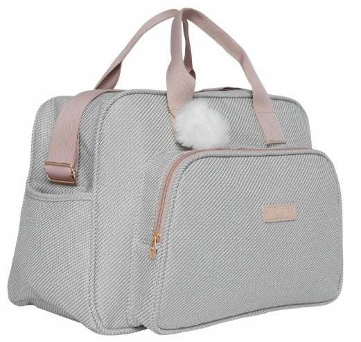 Bolsa Grande Nuvem De Algodão Cinza - Pirulitando