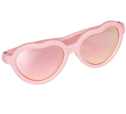 Óculos De Sol Coração Rosa P - Buba