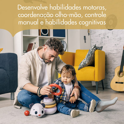 BRINQUEDO EMPILHAR 3EM1 ELET PANDA - TINY LOVE