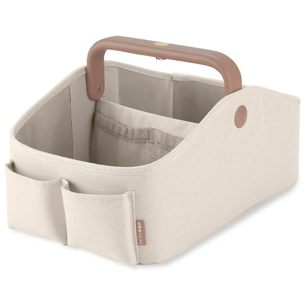 Organizador De Acessórios De Bebe Com Led Off White - Skip Hop