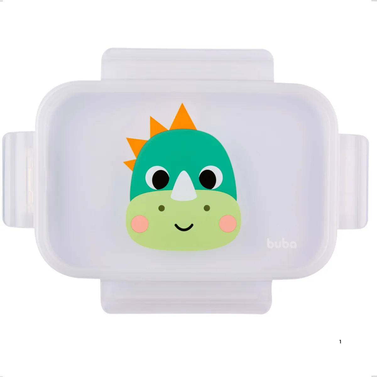 Lunchbox Com Divisórias Dino - Buba
