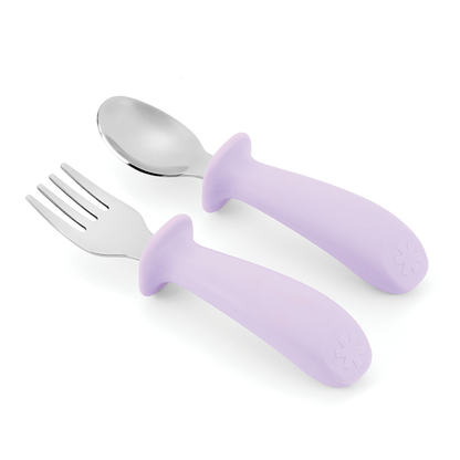 Kit De Talheres Besties Gatinha Lilas - Sikp Hop