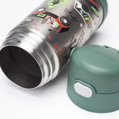 Garrafa Térmica Thermos Funtainer Carros 355ml