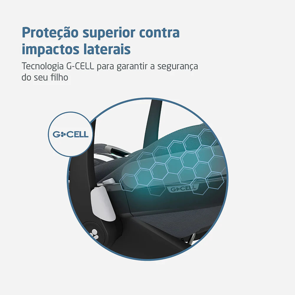 Bebê Conforto Pebble Pro Com Base Familyfix 360 Pro² Graphite - Maxi Cosi