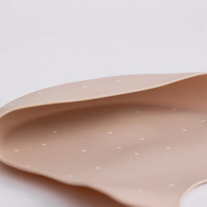 Kit Alimentação 6 Pcs Prato, Copo, Babador 3 Colheres Marrom - Petit Pia