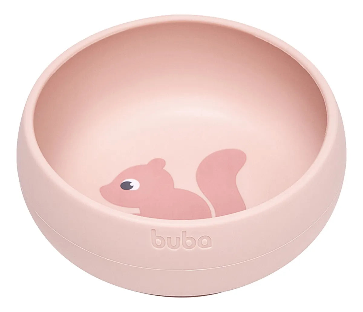 Bowl Em Silicone Com Ventosa Cloudy Esquilo - Buba