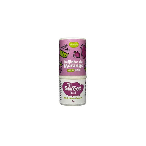 Tri Sweet - Stick 3 Em 1: Blush, Batom E Sombra Fps 30 - Bioclub