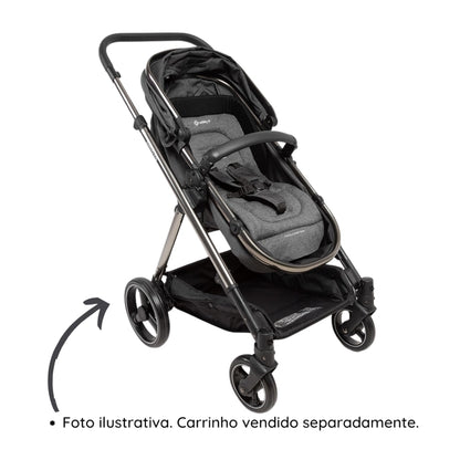 ALMOFADA PARA CARRINHO SAFECOMFORT DUPLA FACE PRETA - SAFETY 1st