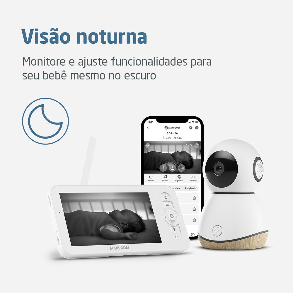 Babá Eletrônica "See Pro" Com Tela - Maxi-Cosi