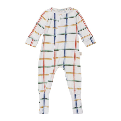 Macacão Zíper Xadrez - Trend4Kids