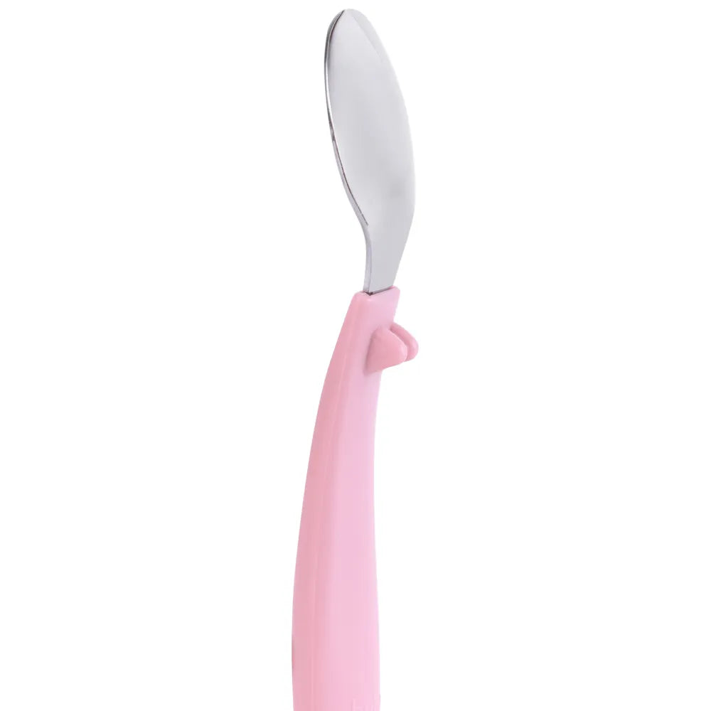 Kit Talheres Buba Zoo Rosa - Buba