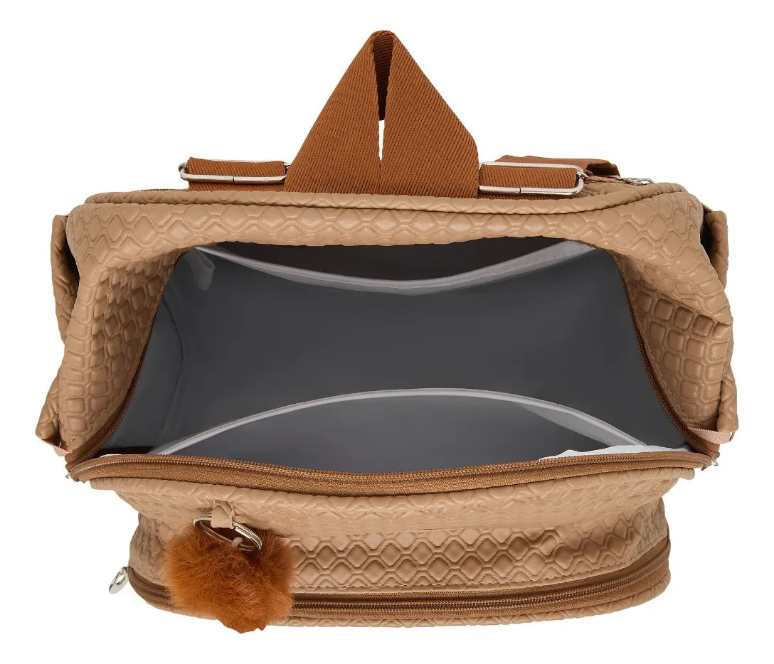 Mochila Térmica Leveza Amêndoa - Pirulitando