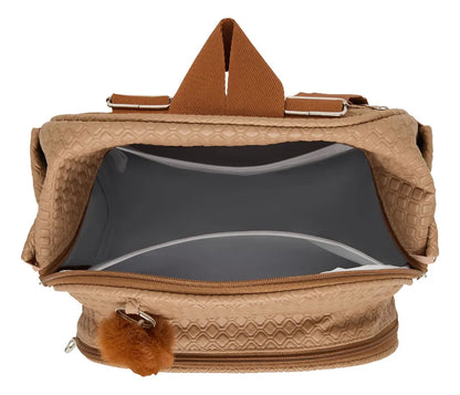 Mochila Térmica Leveza Amêndoa - Pirulitando