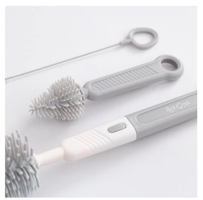 Kit Escovas De Silicone Para Limpeza De Mamadeiras E Canudos - Petit Pia
