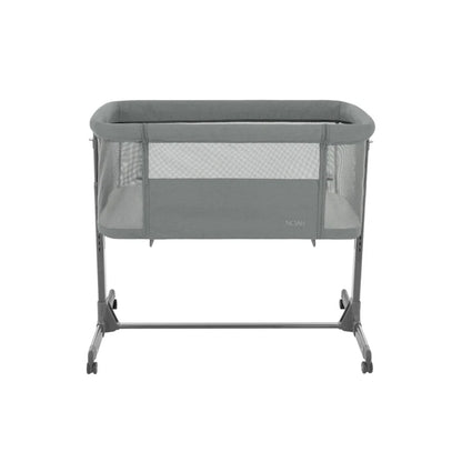 Berço Co-sleep Noah Dark Grey - Kika Boo