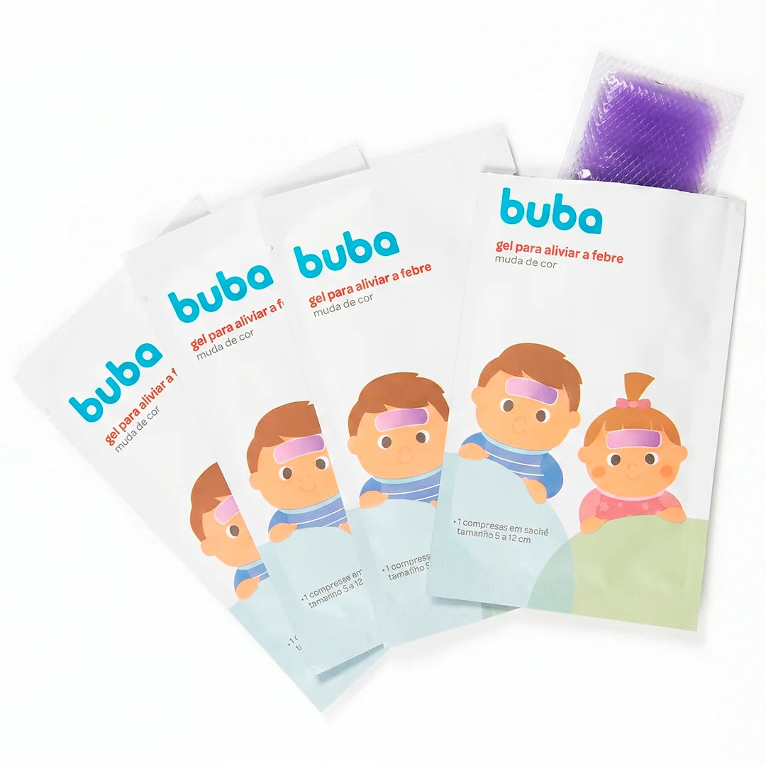 Gel Para Aliviar A Febre Muda De Cor - Buba