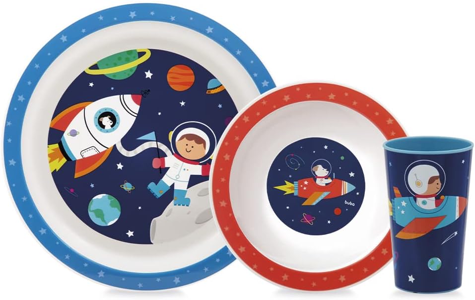 Kit Refeição Aventuras Astronauta - Buba