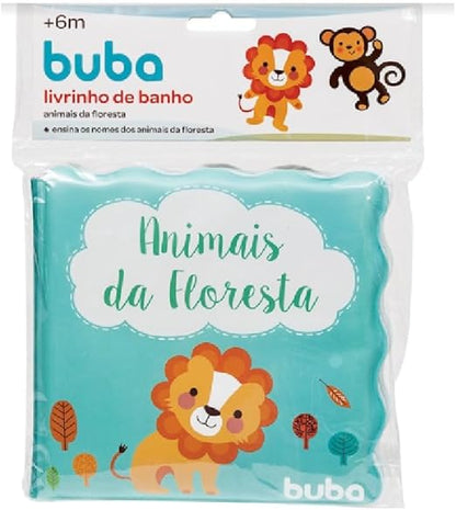 Livrinho De Banho Animais Da Floresta - Buba