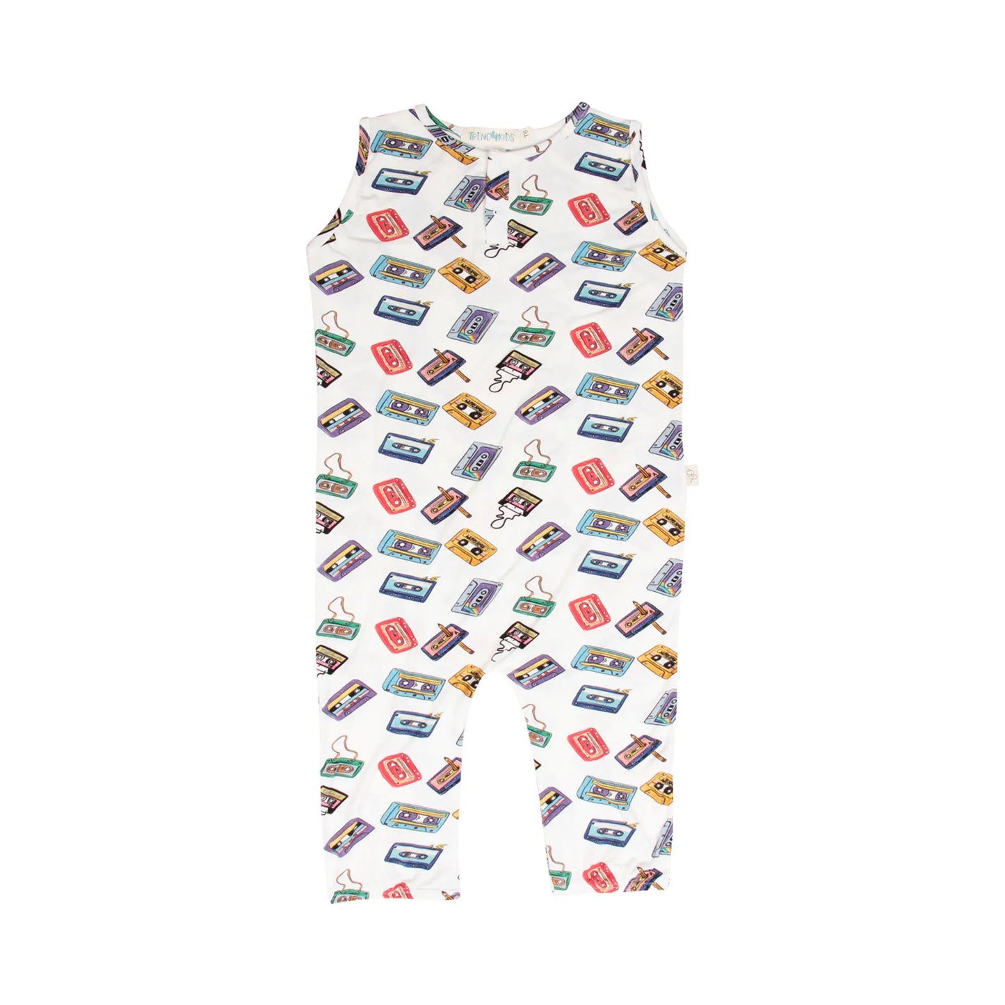 Macacão Regata Fita Cacete - Trend4Kids