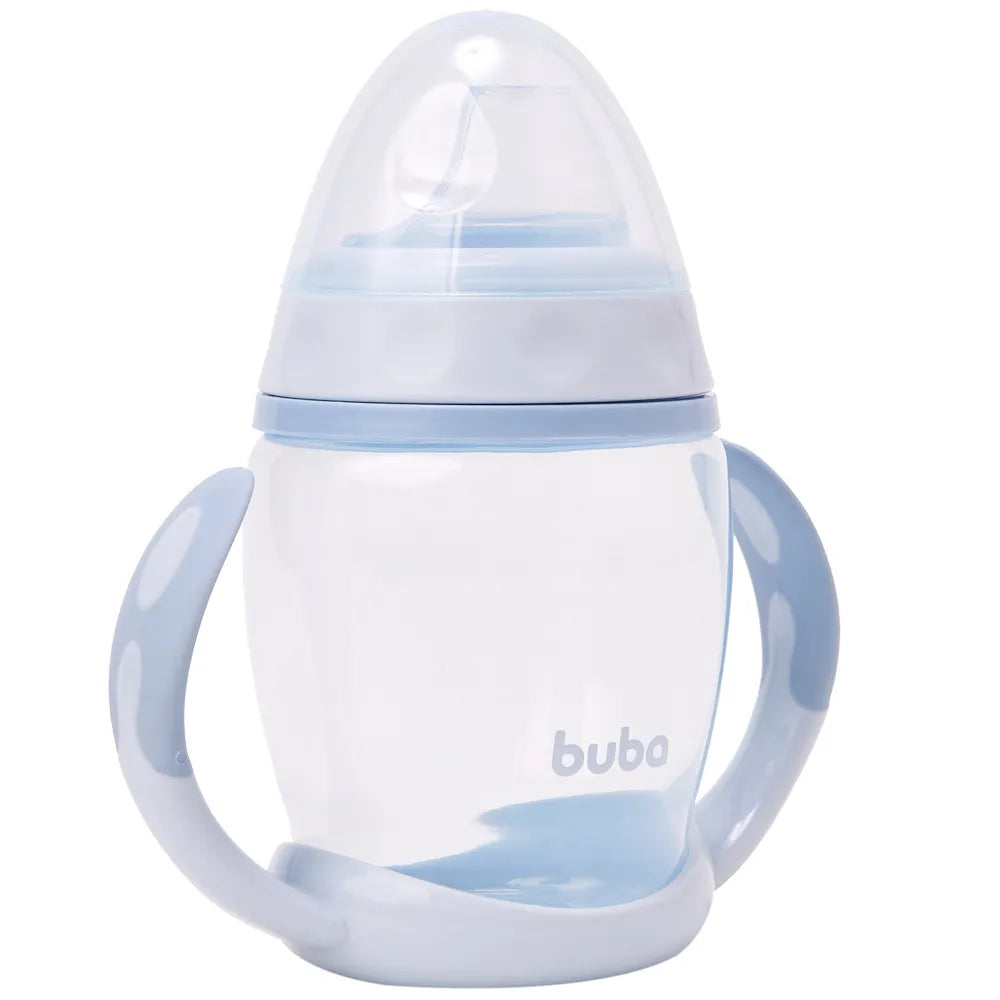 Copo De Treinamento Com Alca Removivel Azul - Buba