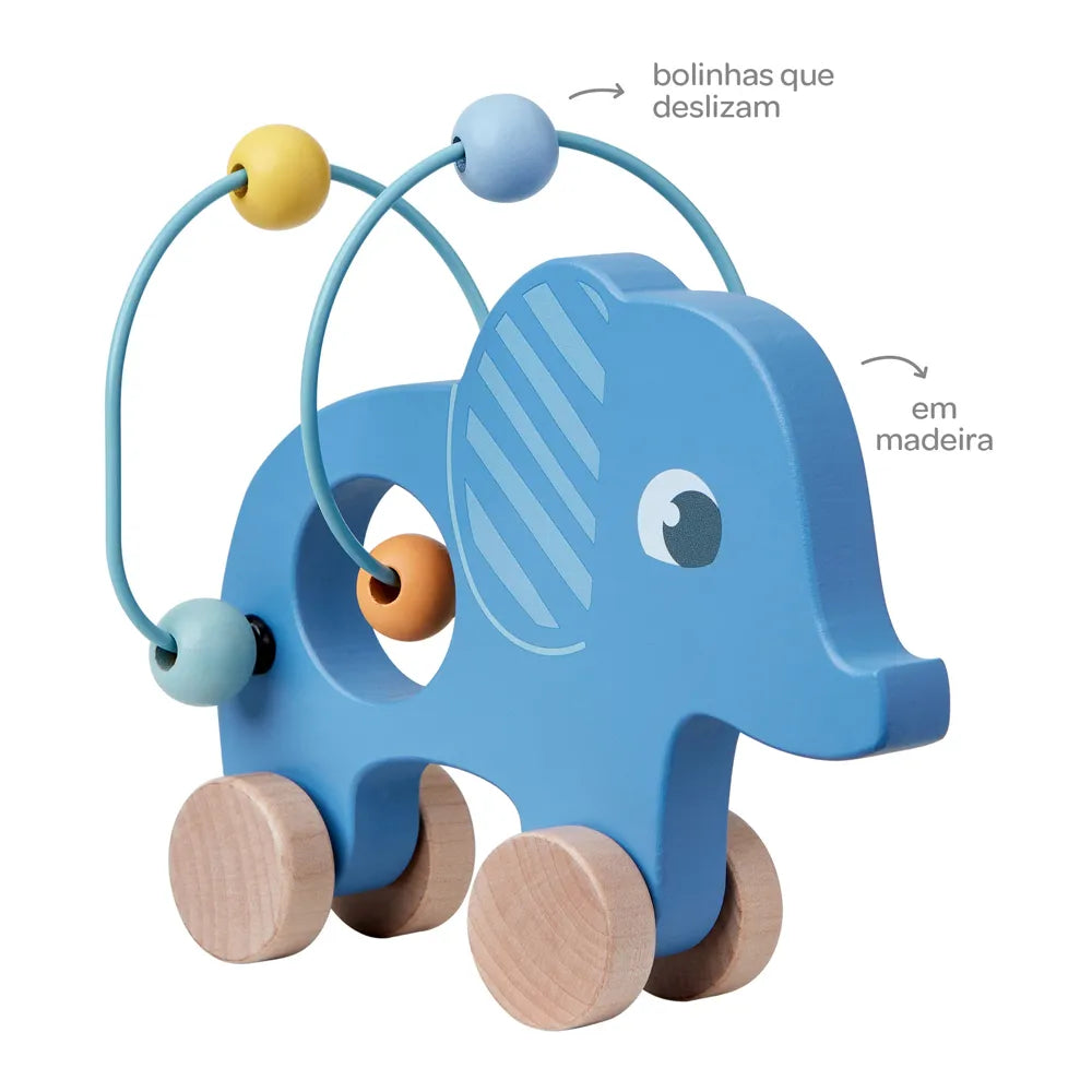 Carrinho Elefante Cloudy - Buba