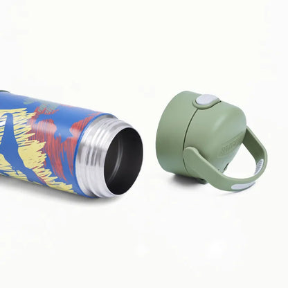 Garrafa Térmica 355ml Dinossauro (verde) - Thermos