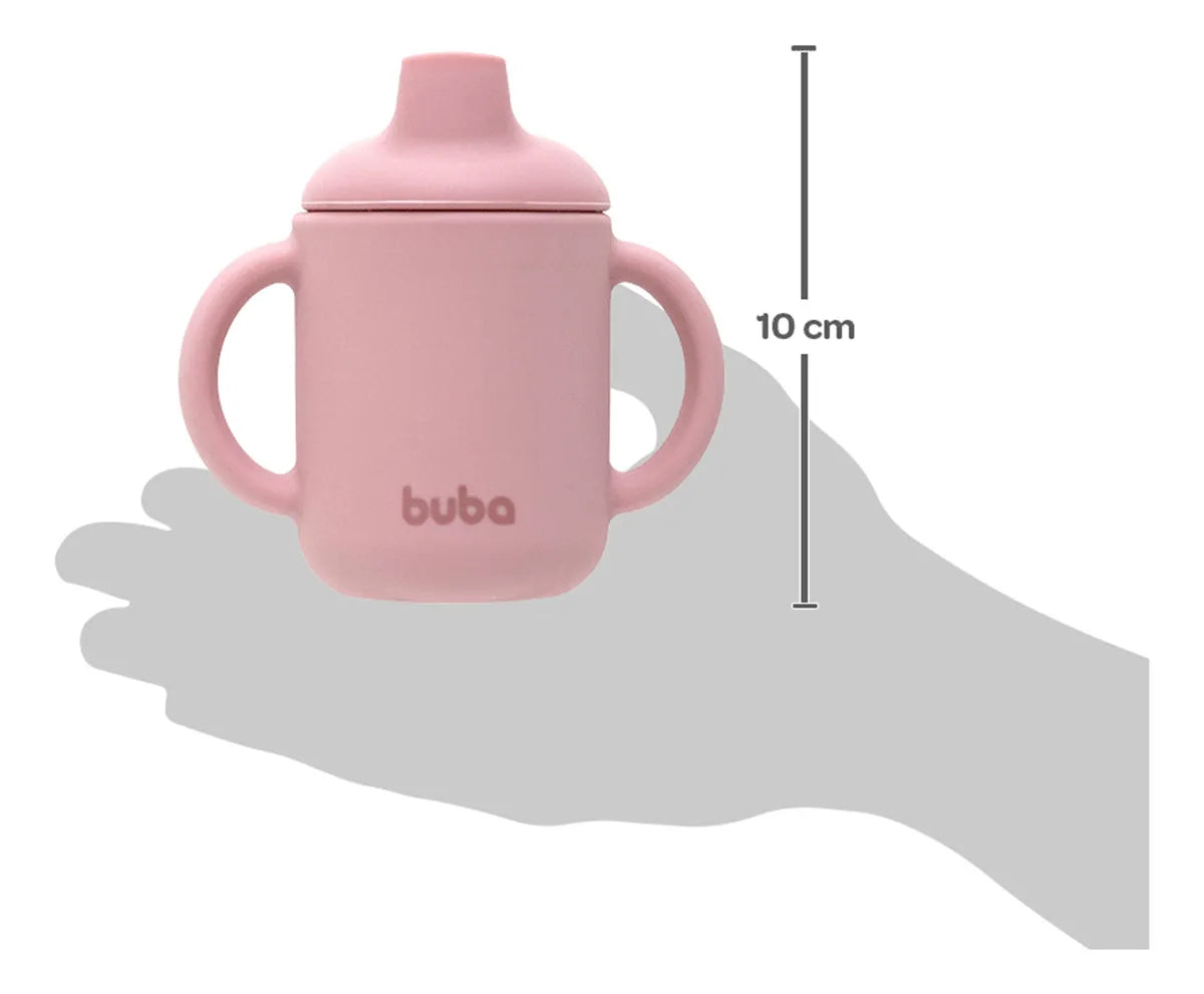 Copo em Silicone Rosa - Buba