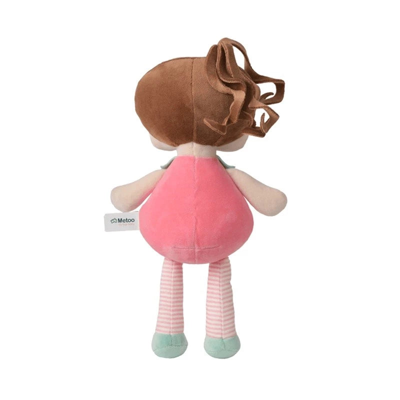 Boneca Com Caixa Angela Frutas Moranguinho  33cm - Metoo