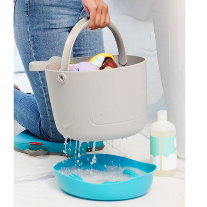 Balde Organizador de Banho Baleia Moby - Skip Hop