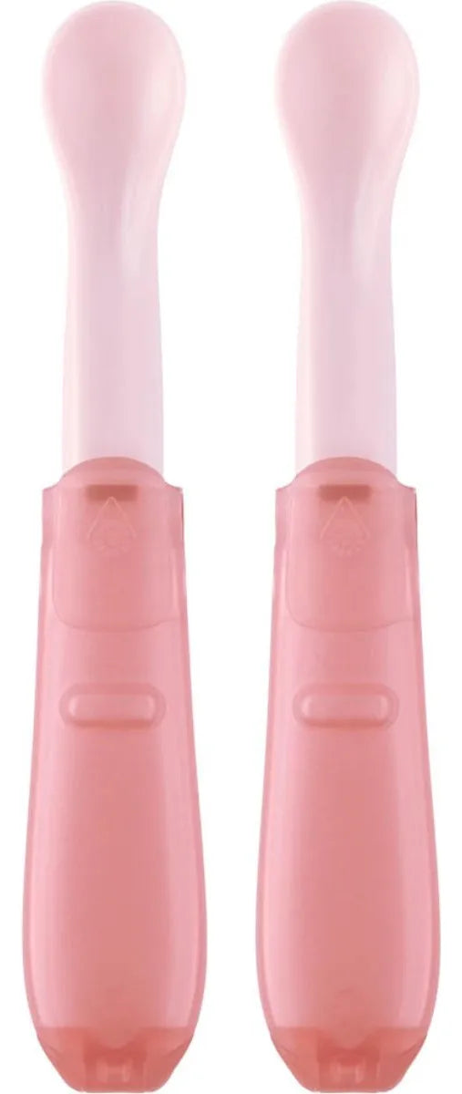 Kit 2 Colheres Dobráveis Rosa - Buba