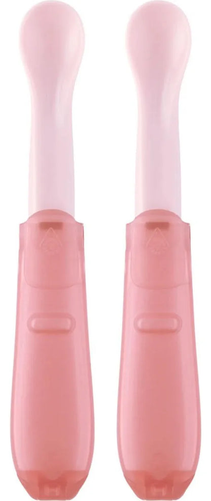 Kit 2 Colheres Dobráveis Rosa - Buba