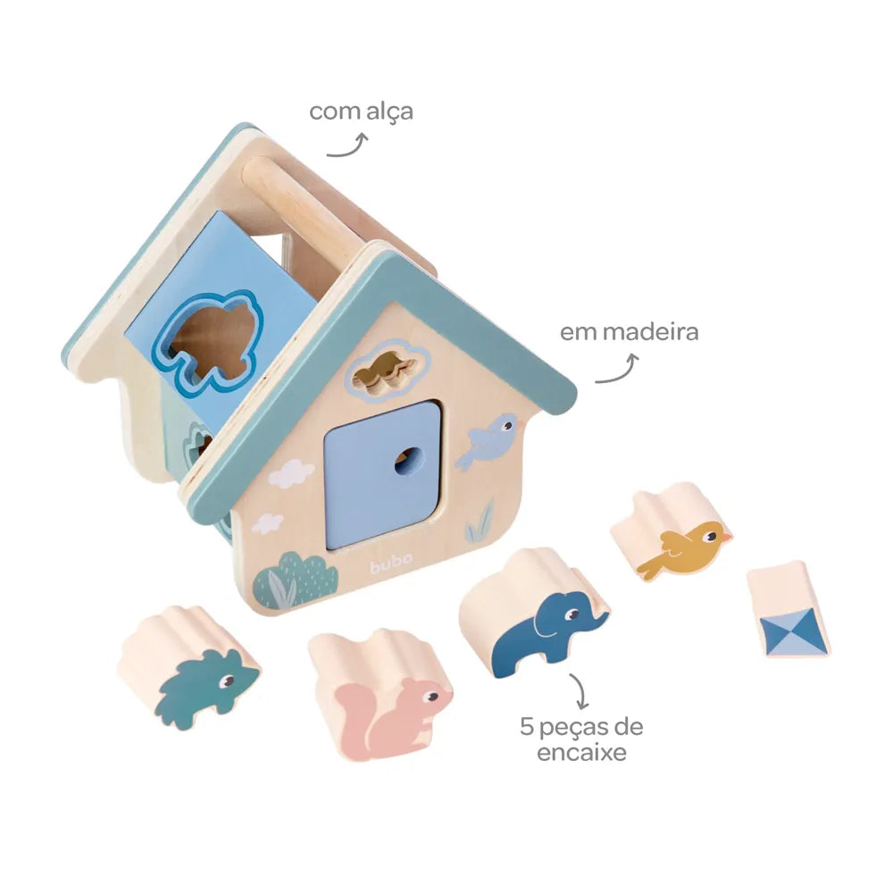 Casinha De Encaixar Cloudy - Buba