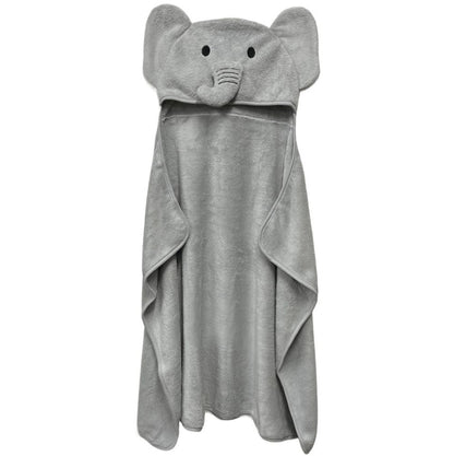 Toalha Power Sec Animada Elefante Cinza - Laço Bebê