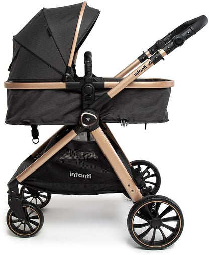 Carrinho Romanzo Preto Bronze - Infanti
