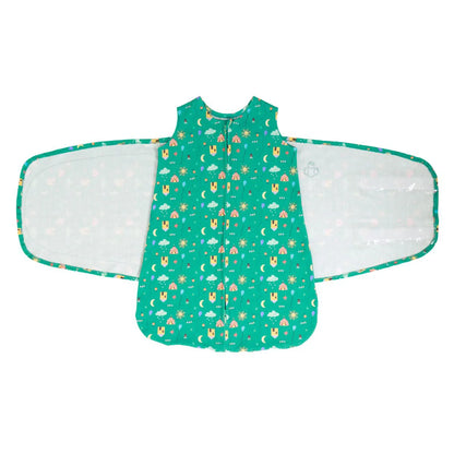 SACO DE DORMIR SWADDLE EM ALGODÃO EGÍPCIO CIRCO - CASULO DE ANJO