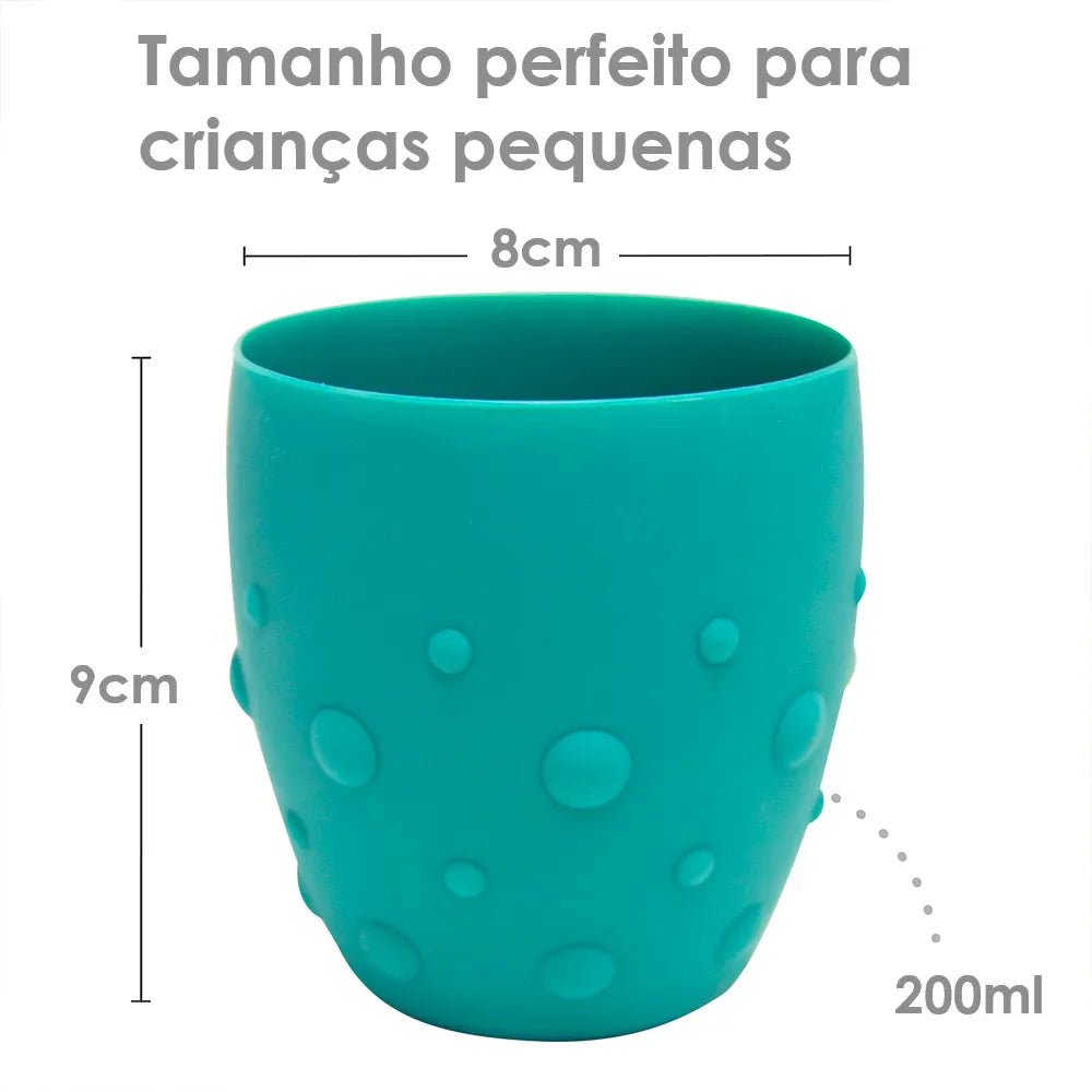 Copo Treinamento 200ml Elefante Ollie - Marcus E Marcus
