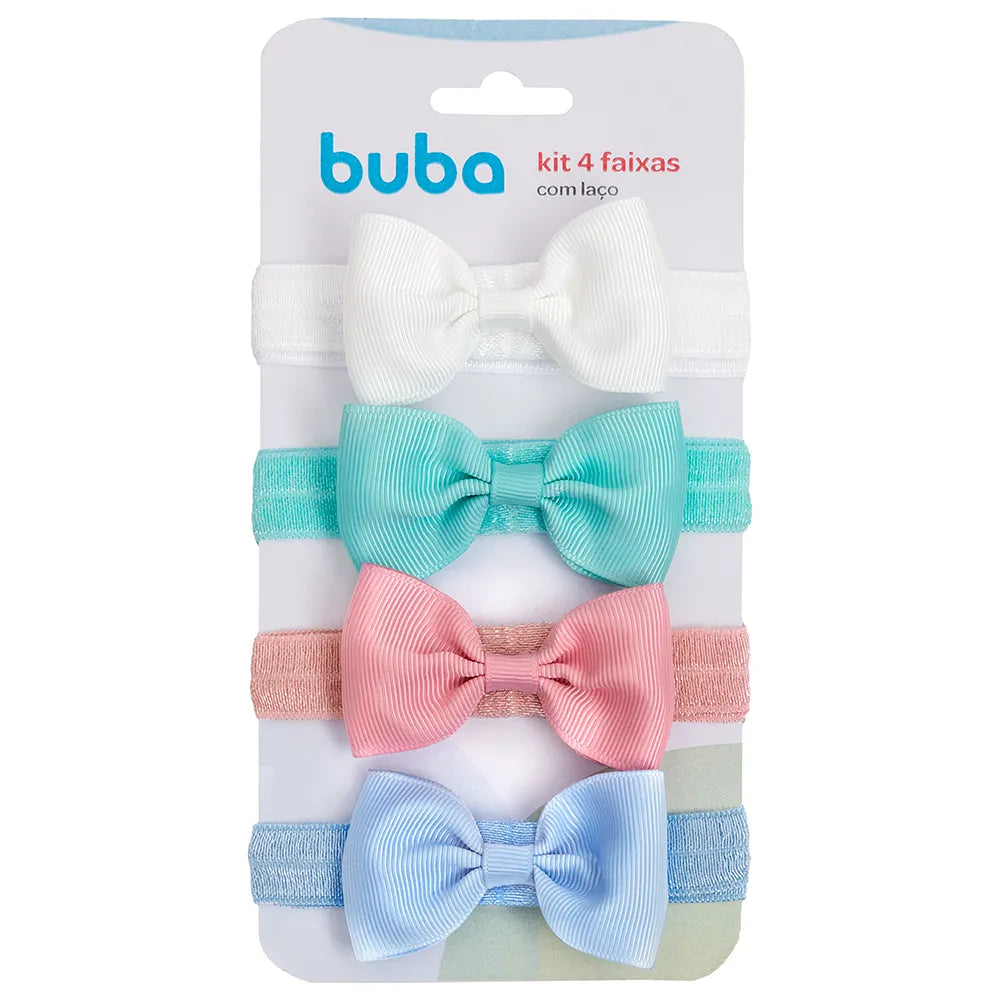 Kit 4 Faixas Com Laco - Buba