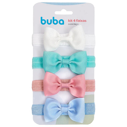 Kit 4 Faixas Com Laco - Buba