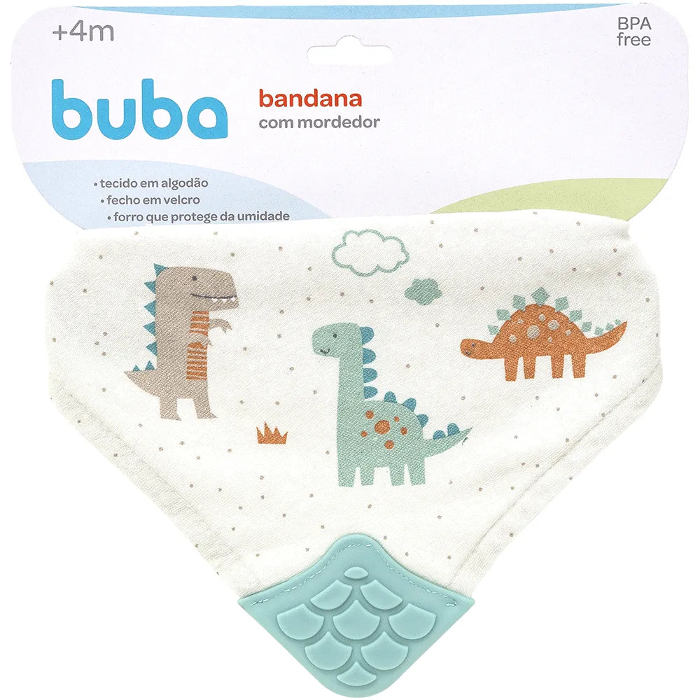 Bandana Com Mordedor Magic Dino - Buba