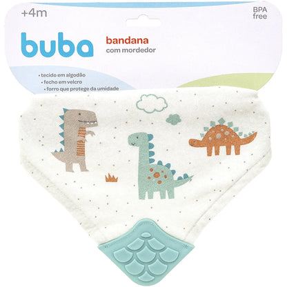 Bandana Com Mordedor Magic Dino - Buba