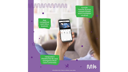 Babá Eletrônica Wi-Fi "Peak a Boo" - Multi Kids