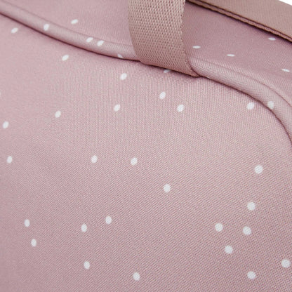 Bolsa Maternidade Média Bolinhas Rosa - Pirulitando