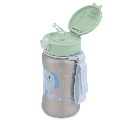 Garrafa De Aço Inox 350 ML Besties Elefante - Sikp Hop