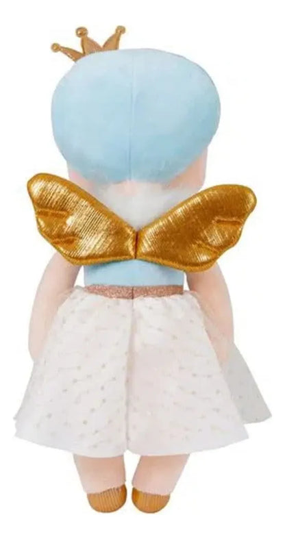 Boneca Ângela Angel Azul 33 Cm - Metoo