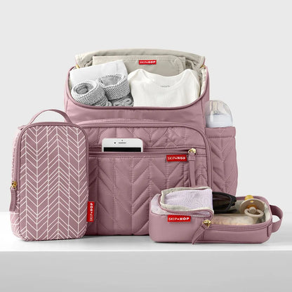 Mochila Maternidade Forma Lilás Rosado - Skip Hop