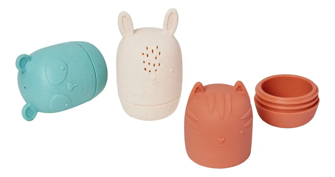 Bichinhos Para Banho Em Silicone Laváveis - Buba