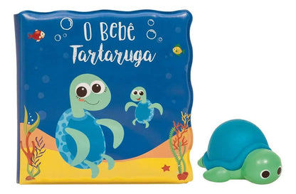 Kit Livrinho De Banho E Tartaruga - Buba