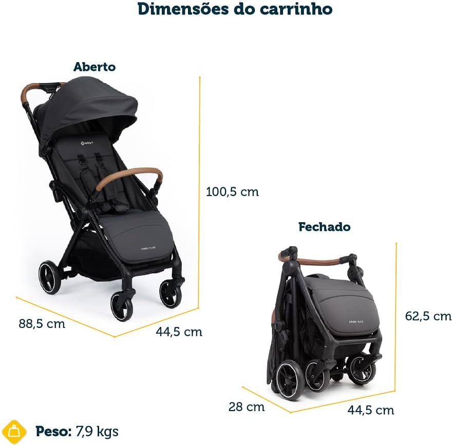 Carrinho Pact Pro Travel System Chumbo Shale - Joie