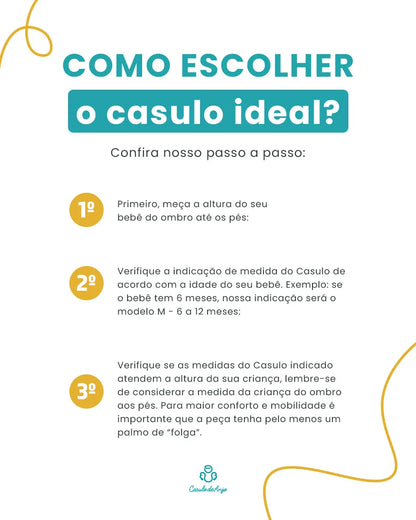 Saco de Dormir em Algodão Egípcio Azul Foguete - Casulo de Anjo